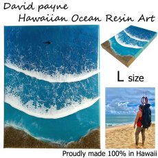 画像2: デイヴィッドペイン ハワイアン レジン アート Lサイズ (2)