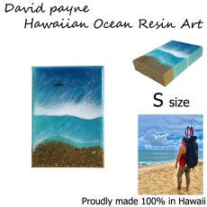 画像2: デイヴィッドペイン ハワイアン レジン アート Sサイズ (2)
