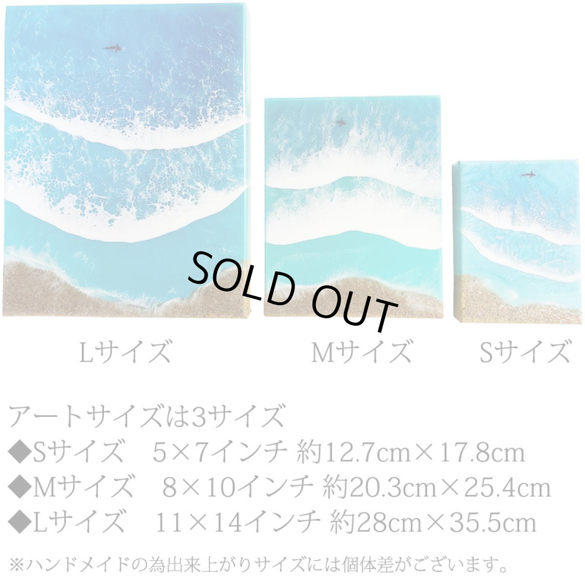 画像5: デイヴィッドペイン ハワイアン レジン アート Mサイズ (5)
