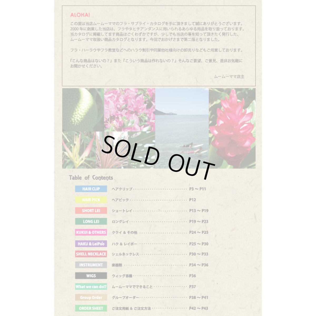画像2: 無料配布中フラダンス用品通販カタログ [Hula Supply Catalogue Vol.2] (2)