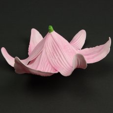 画像4: カサブランカ（ユリ）薄いピンク色造花ウレタンフォームフラワー花材 アウトレットSale (4)