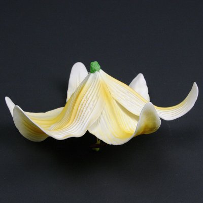 画像3: カサブランカ（ユリ）黄色（ふち白色）造花ウレタンフォームフラワー花材 アウトレットSale