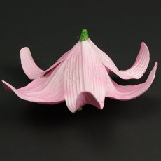 画像4: カサブランカ（ユリ）薄いピンク色造花ウレタンフォームフラワー花材 アウトレットSale (4)