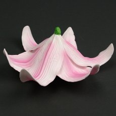 画像4: カサブランカ（ユリ）中心ピンク色造花ウレタンフォームフラワー花材 アウトレットSale (4)