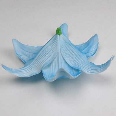 画像3: カサブランカ（ユリ）水色造花ウレタンフォームフラワー花材 アウトレットSale