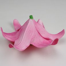 画像4: カサブランカ（ユリ）濃ピンク色造花ウレタンフォームフラワー花材 アウトレットSale (4)