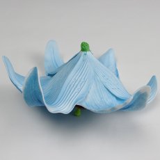 画像4: カサブランカ（ユリ）青色造花ウレタンフォームフラワー花材 アウトレットSale (4)