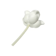 画像3: ピカケ パーツ 花材 ジャスミン 造花 白 5個1セット (3)