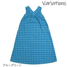 画像11: HuliHuli ドレス スクエアネック Vネック 前後2way パラカ柄 (11)