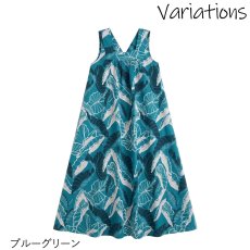 画像14: HuliHuli ドレス スクエアネック Vネック 前後2way Loi Kalo柄 送料無料 (14)