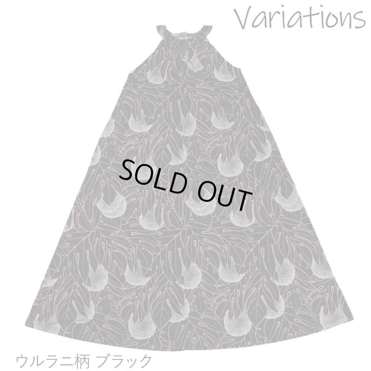 画像19: フラダンス ワンピース リゾート フラドレス ステージ衣装 ラウンドネック ロングドレス ポケット付き  フリーサイズ 2025新柄 (19)