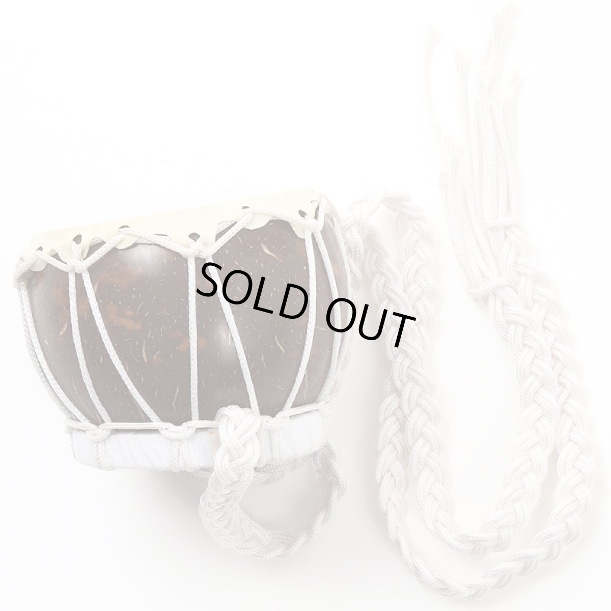 画像2: ココナッツ ニードラム プニウ ビーター付き フラダンス 楽器 (2)