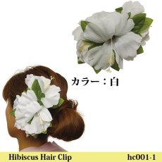 画像2: ラージハイビスカス・ヘアクリップ (2)