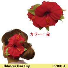 画像3: ラージハイビスカス・ヘアクリップ (3)