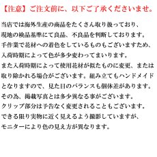 画像9: 受注生産品 フラダンス ステージ 衣装 ミニダリア クリップ 白 青 緑 紫 (9)