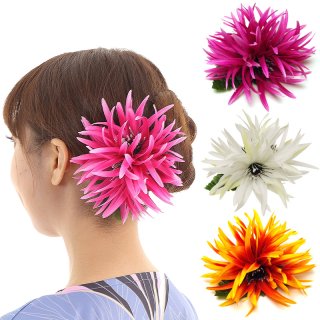 フラダンスの舞台用 造花ヘアクリップ通販店