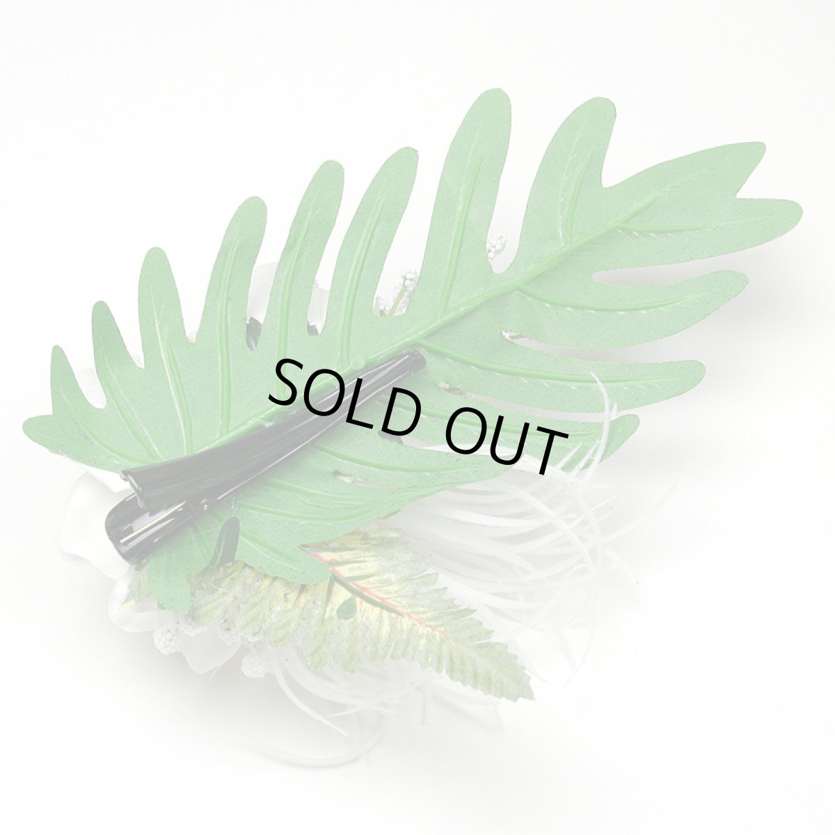 画像4: 2ガーデニア ヘアクリップ (4)