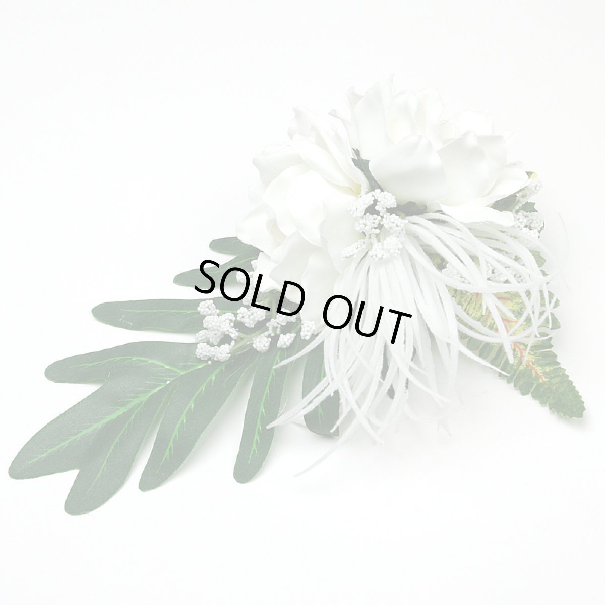 画像3: 2ガーデニア ヘアクリップ (3)