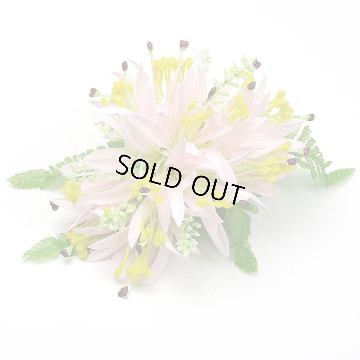 画像3: スパイダーリリィ ヘアクリップ ピンク シルクフラワー素材 (3)