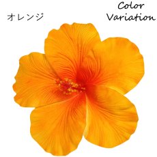 画像8: ビッグハイビスカス シングルヘアクリップ (8)