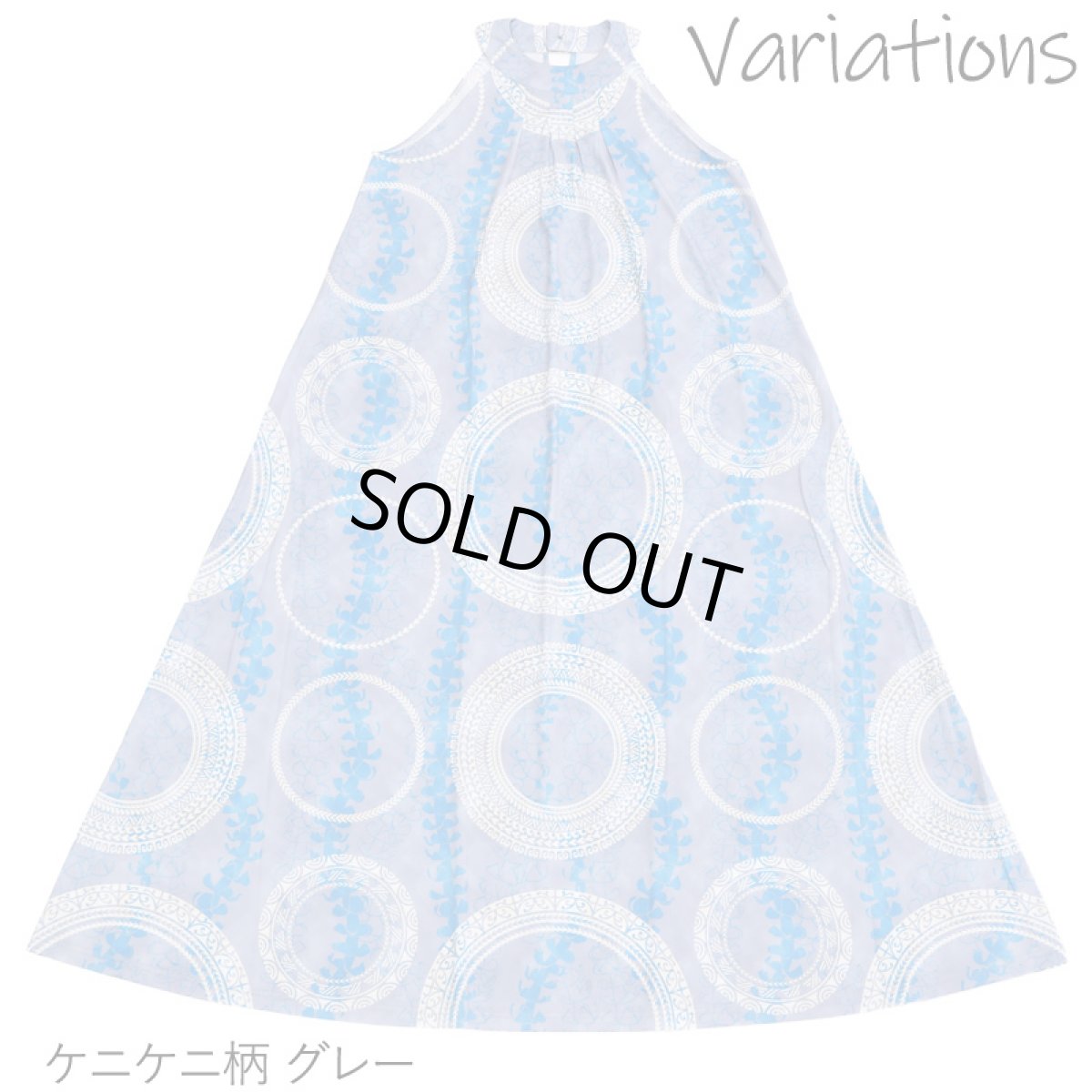 画像11: フラダンス ワンピース リゾート フラドレス ステージ衣装 ラウンドネック ロングドレス ポケットなし  フリーサイズ (11)