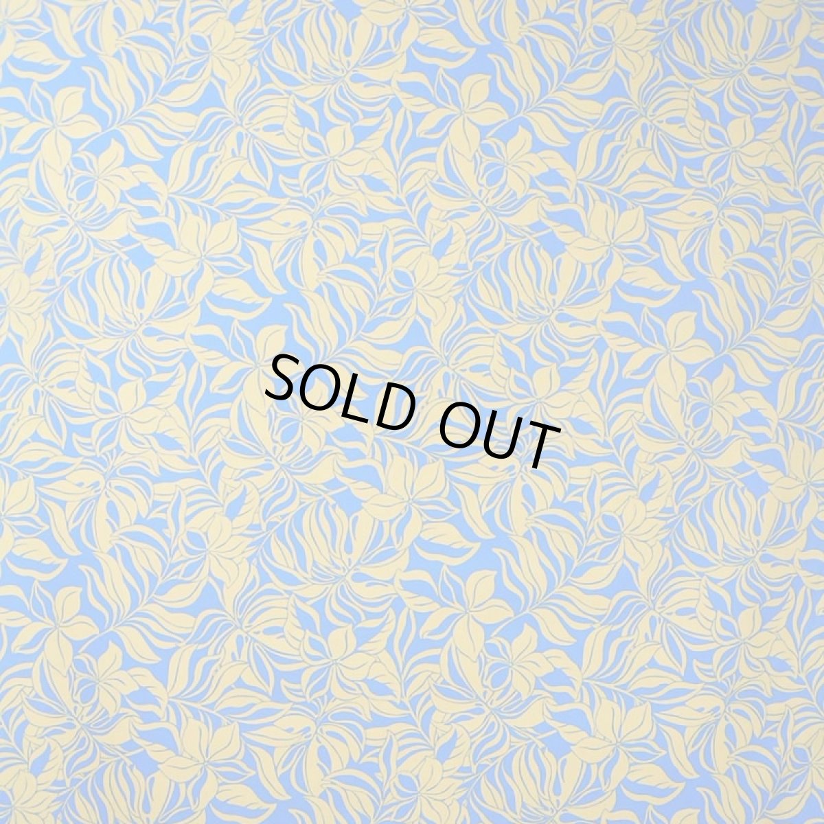 画像2: フラダンス レッスン シングル パウスカート 4ヤード 4本ゴム 丈72cm プルメリア柄 ターコイズ イエロー (2)