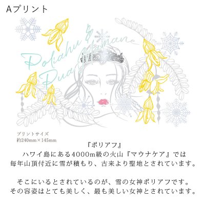 画像2: 受注生産品 好きなプリントを好きなTシャツに！ プリントカスタム プリントデザイン ポリアフ柄