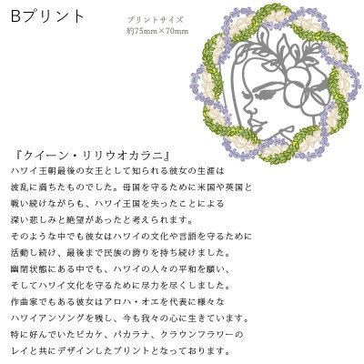 画像3: 受注生産品 好きなプリントを好きなTシャツに！ プリントカスタム プリントデザイン リリウオカラニ柄
