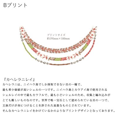 画像3: 受注生産品 好きなプリントを好きなTシャツに！ プリントカスタム プリントデザイン カヘレラニ柄