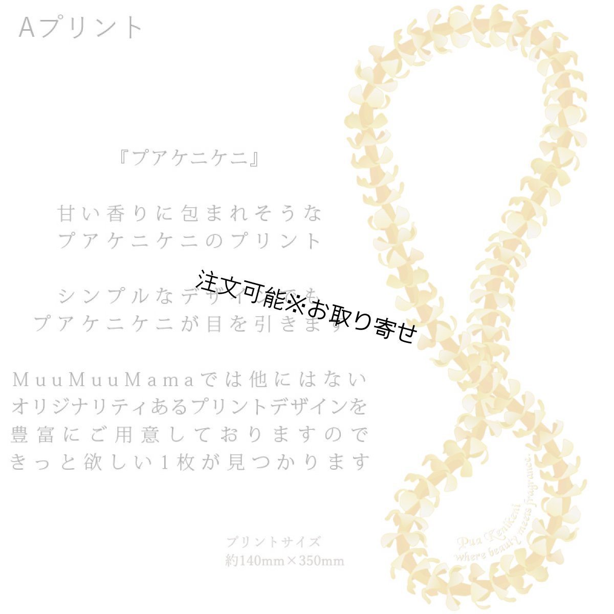 画像6: 受注生産品 好きなプリントを好きなTシャツに！ プリントカスタム プリントデザイン プアケニケニ柄 (6)