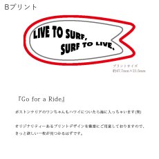 画像7: 受注生産品 好きなプリントを好きなTシャツに！ プリントカスタム プリントデザイン Go for a ride柄 (7)