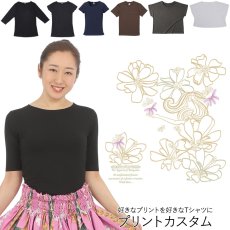 画像1: 受注生産品 好きなプリントを好きなTシャツに！ プリントカスタム プリントデザイン ナウパカ (1)