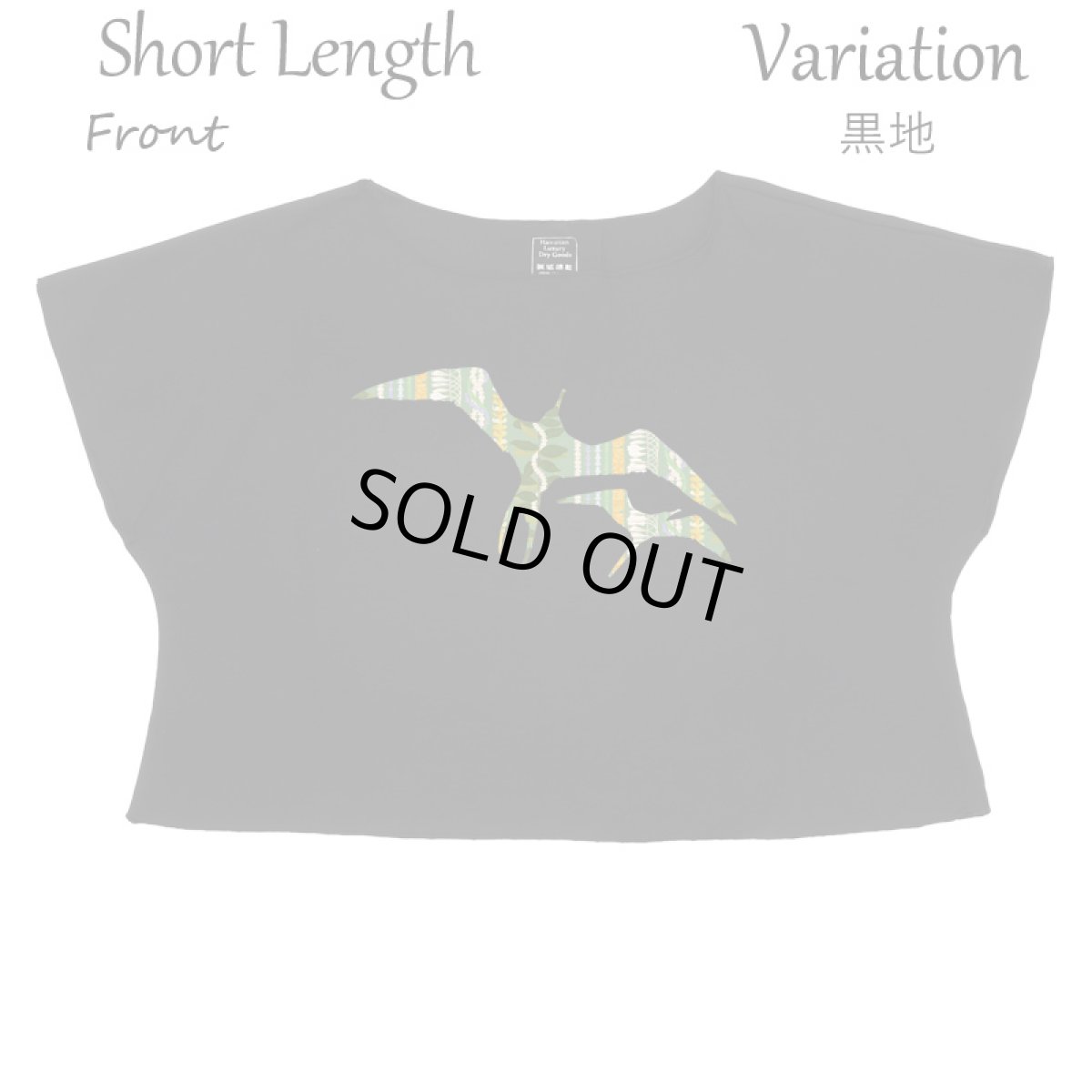 画像12: フラダンス レッスン ルースフィット ワイド Tシャツ イヴァ レイスタンド柄 (12)