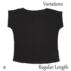 画像12: 2種類の着丈から選べる スラブ コットン Tシャツ (12)