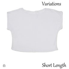 画像9: 2種類の着丈から選べる スラブ コットン Tシャツ (9)