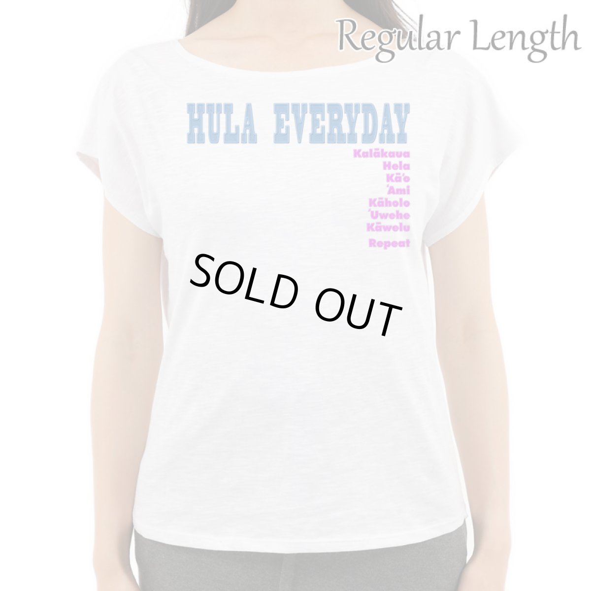 画像9: 2種類の着丈から選べる スラブ コットン Tシャツ フラエブリディ 刺しゅう風プリント (9)