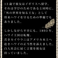 画像7: プリンセスカイウラニ王女柄プリント 6.2oz フライス 半袖 Ｔシャツ 白地 黒地 ピカケ＆マイレ柄 ネコポス送料無料 (7)