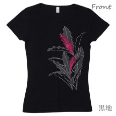 画像9: トーチジンジャー柄 6.2oz フライス 半袖 Ｔシャツ 白地 黒地 キラキラプリント ネコポス送料無料 (9)