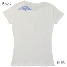 画像13: ウクレレ柄 6.2oz フライス 半袖 Ｔシャツ 白地 紺地 ネコポス送料無料 (13)