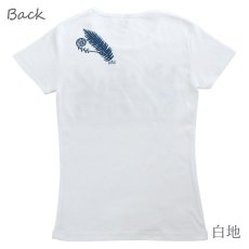 画像12: クプクプ柄 6.2oz フライス 半袖 Ｔシャツ 白地 黒地 紺地 ネコポス送料無料 (12)