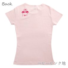 画像18: Hulamingo柄 6.2oz フライス 半袖 Ｔシャツ 白地 黒地 紺地 フラミンゴ柄 ネコポス送料無料 (18)