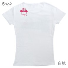 画像12: Hulamingo柄 6.2oz フライス 半袖 Ｔシャツ 白地 黒地 紺地 フラミンゴ柄 ネコポス送料無料 (12)