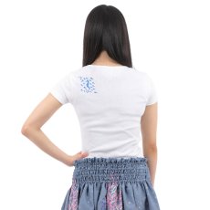 画像4: アンダーザシー柄 6.2oz フライス 半袖 Ｔシャツ 白地 黒地 ネコポス送料無料 (4)