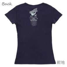 画像16: ラカ柄 6.2oz フライス 半袖 Ｔシャツ 白地 黒地 紺地 ネコポス送料無料 (16)