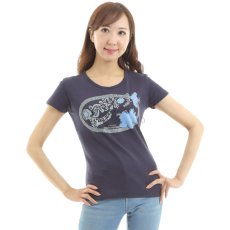 画像3: ラカ柄 6.2oz フライス 半袖 Ｔシャツ 白地 黒地 紺地 ネコポス送料無料 (3)