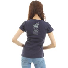 画像4: ラカ柄 6.2oz フライス 半袖 Ｔシャツ 白地 黒地 紺地 ネコポス送料無料 (4)