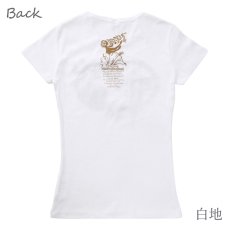 画像12: ラカ柄 6.2oz フライス 半袖 Ｔシャツ 白地 黒地 紺地 ネコポス送料無料 (12)