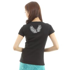 画像4: ココパームス柄 6.2oz フライス 半袖 Ｔシャツ 白地 黒地 紺地 ネコポス送料無料 (4)