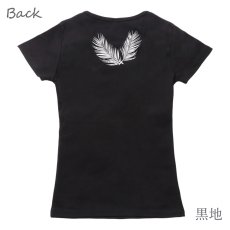 画像14: ココパームス柄 6.2oz フライス 半袖 Ｔシャツ 白地 黒地 紺地 ネコポス送料無料 (14)