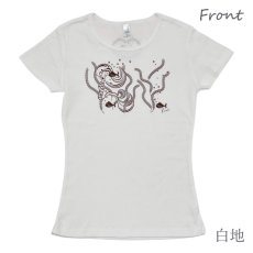 画像11: カナナカ柄 6.2oz フライス 半袖 Ｔシャツ 白地 黒地 紺地 ネコポス送料無料 (11)